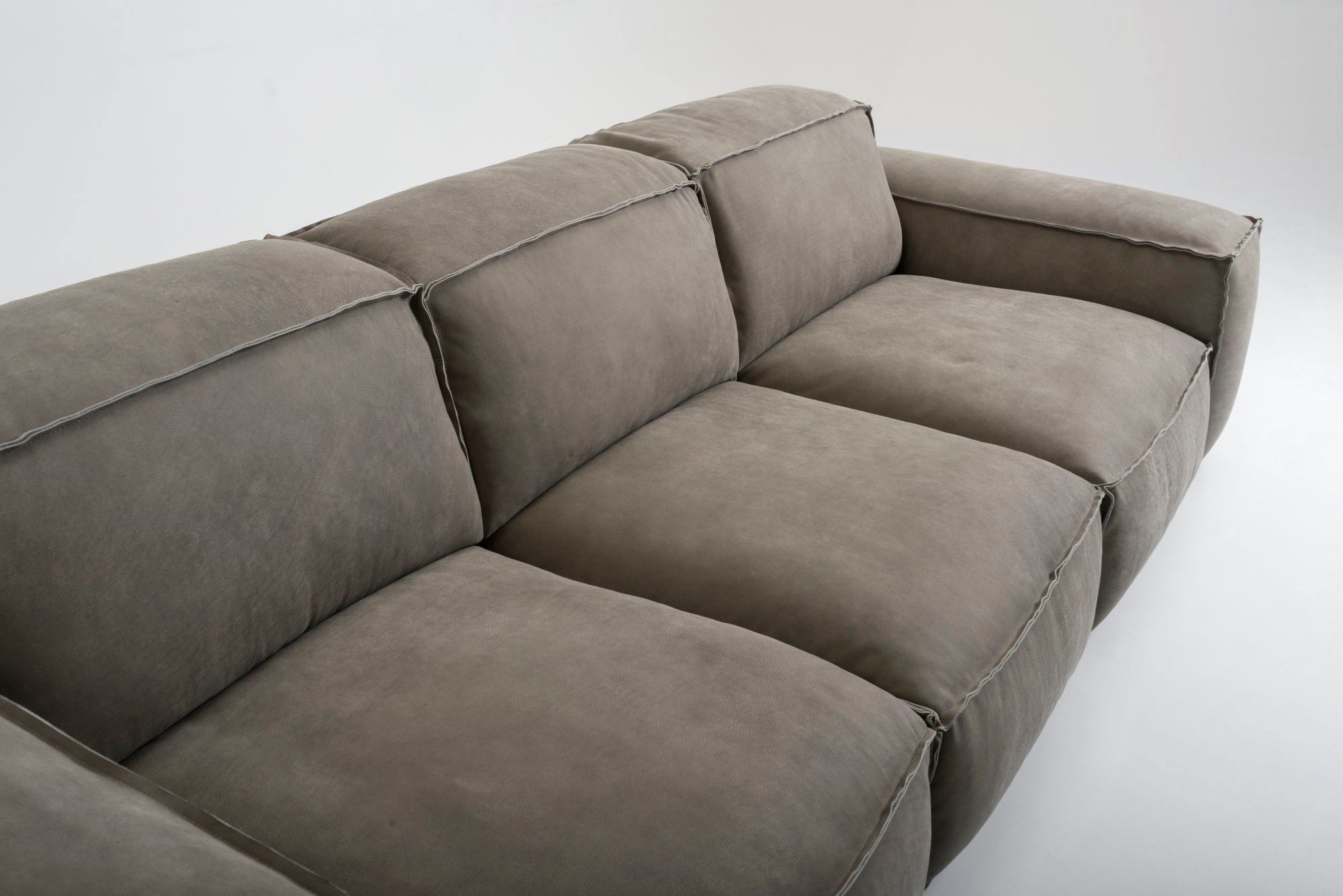 3-местный кожаный диван Mantellassi 1926 Placido ARCH-00138894 - Вид №12