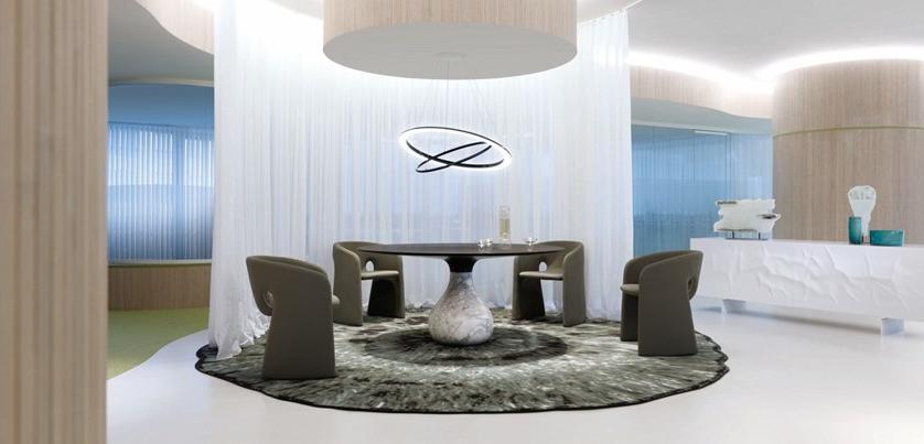 Roche Bobois Светодиодный подвесной светильник из алюминия sun-id-1361997 - Вид №2