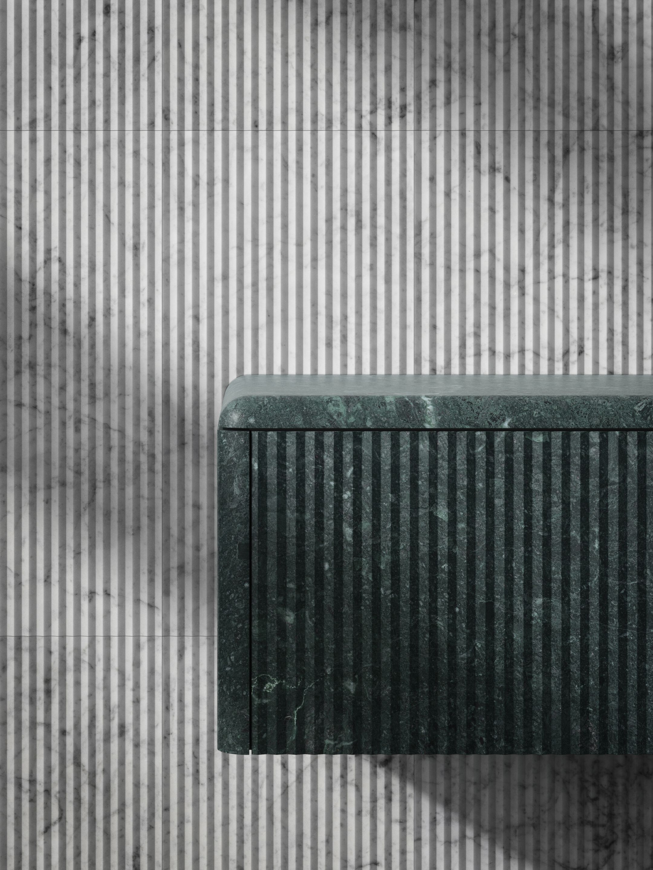 Каменный подвесной шкаф для ванной комнаты Salvatori NEREO ARCH-00116957 - Вид №3