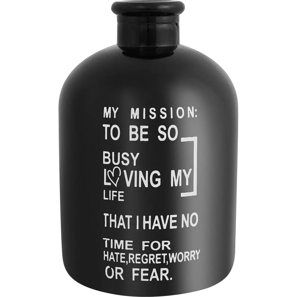 Ваза Santreyd My Mission — чёрная глянцевая бутыль для интерьера 87691215 STLM-0075088 - Вид №2