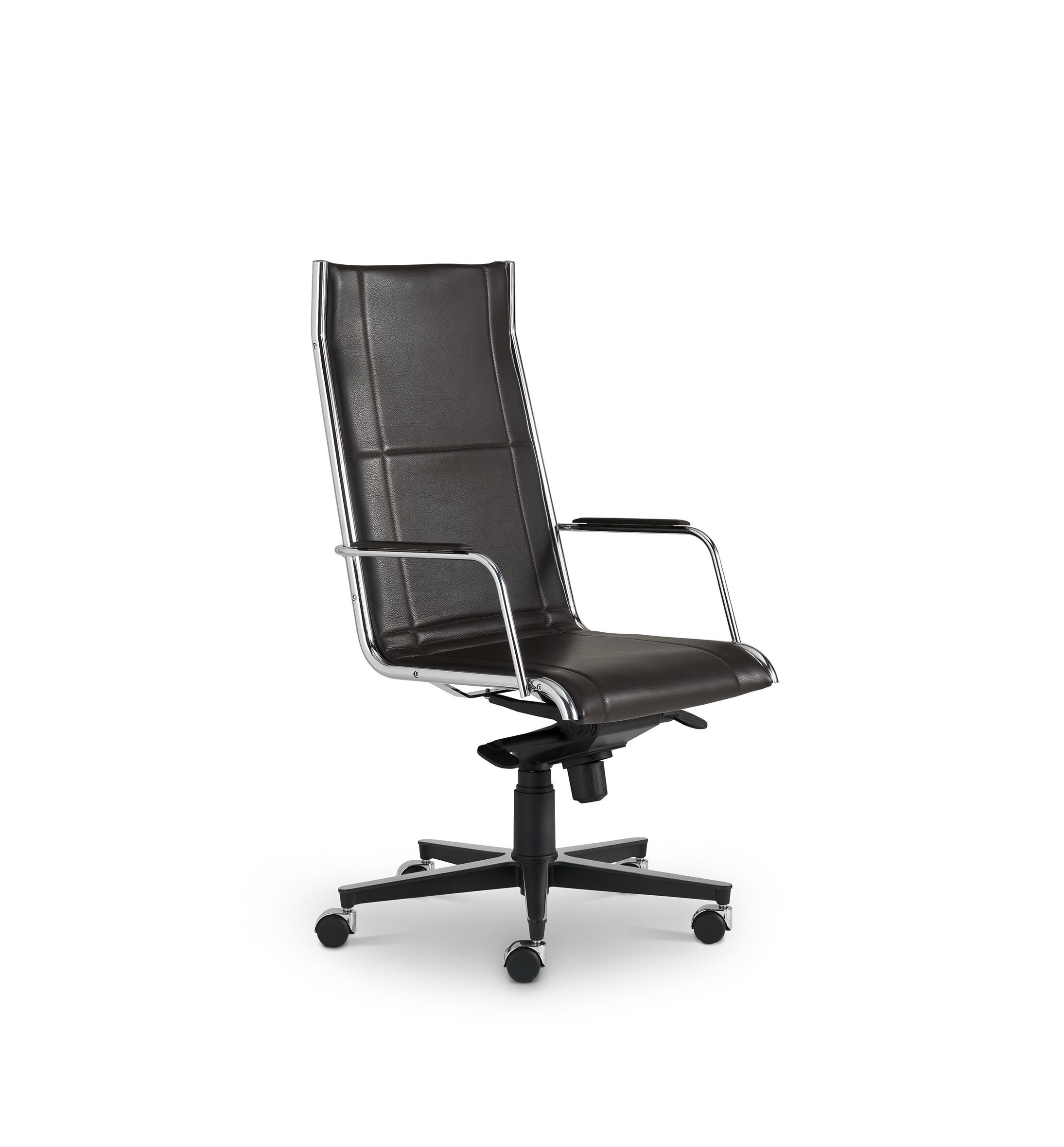 5-спицевое кожаное офисное кресло с колесами i 4 Mariani ARCH-00096359 - Вид №1