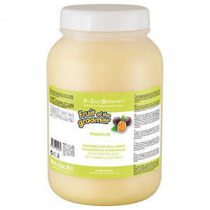 ПР0034249 Маска Fruit of the Groomer Маракуйя восстанавливающая для длинной шерсти с протеинами 3л Iv San Bernard