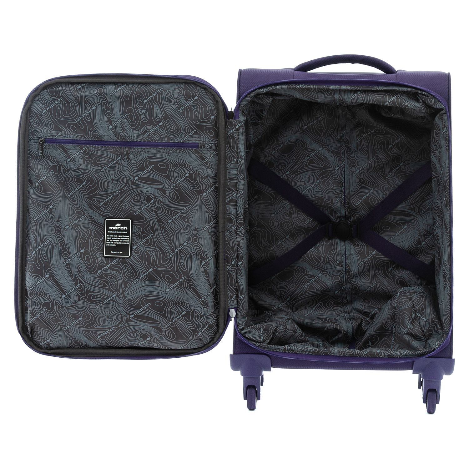 M2844-05-52 Чемодан M2844*52 S March Polo - Вид №1