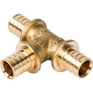 Тройник 20 аксиальный для труб из сшитого полиэтилена STOUT