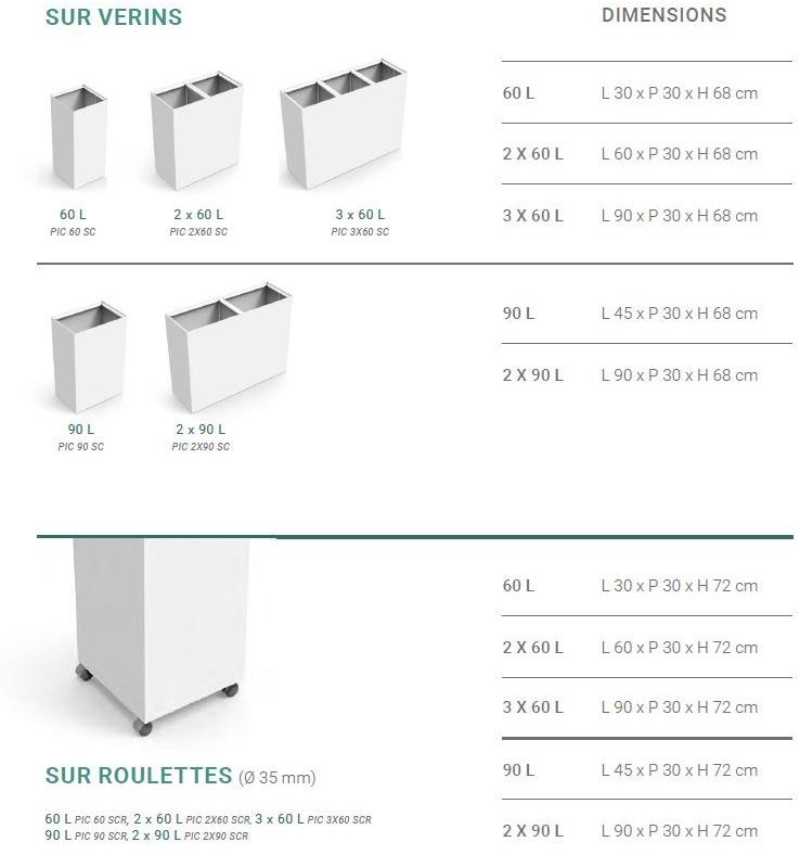 Manade Контейнер для бумаги из стали для раздельного сбора мусора Pick'up sun-id-1409082 - Вид №6
