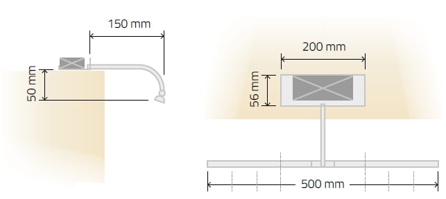 Светодиодная лампа для чтения для картин TEKNI-LED Киото ARCH-00009238 - Вид №2