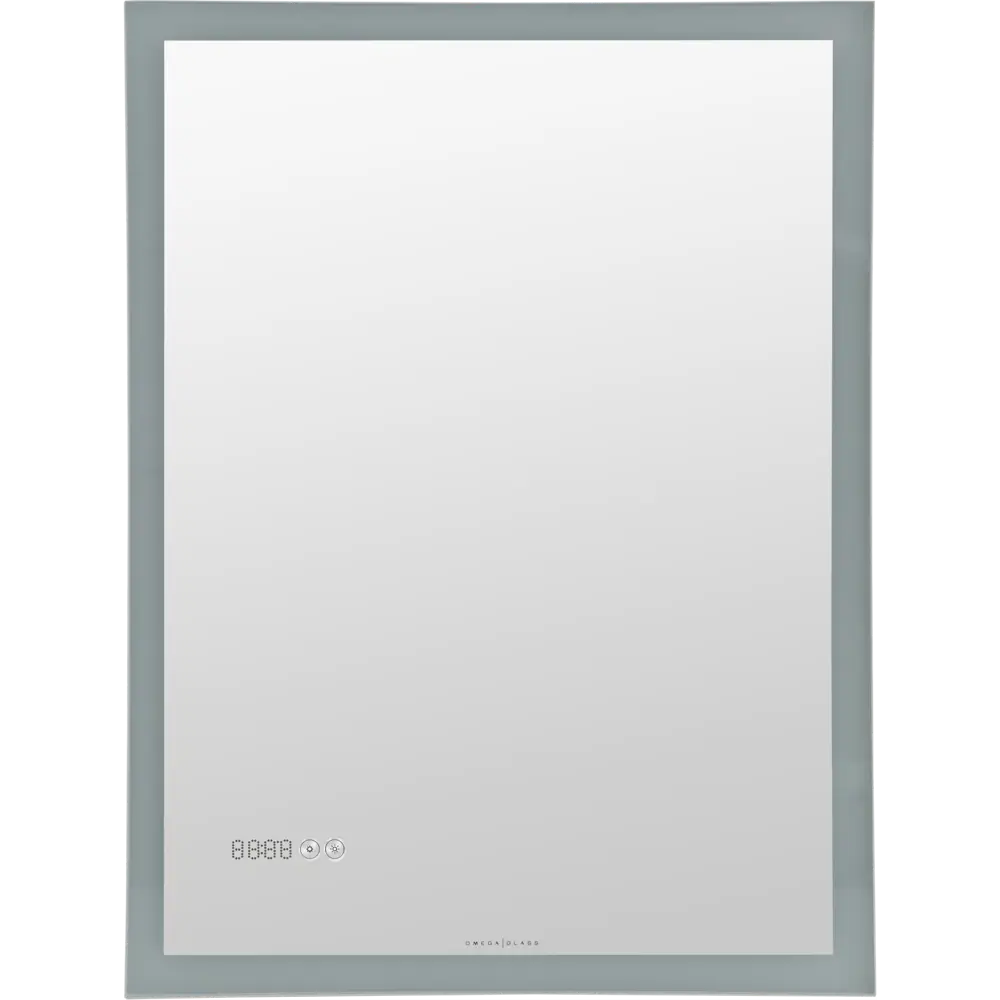 Зеркало для ванной Omega Glass Ницца с подсветкой 60x80 см прямоугольное STLM-2193125