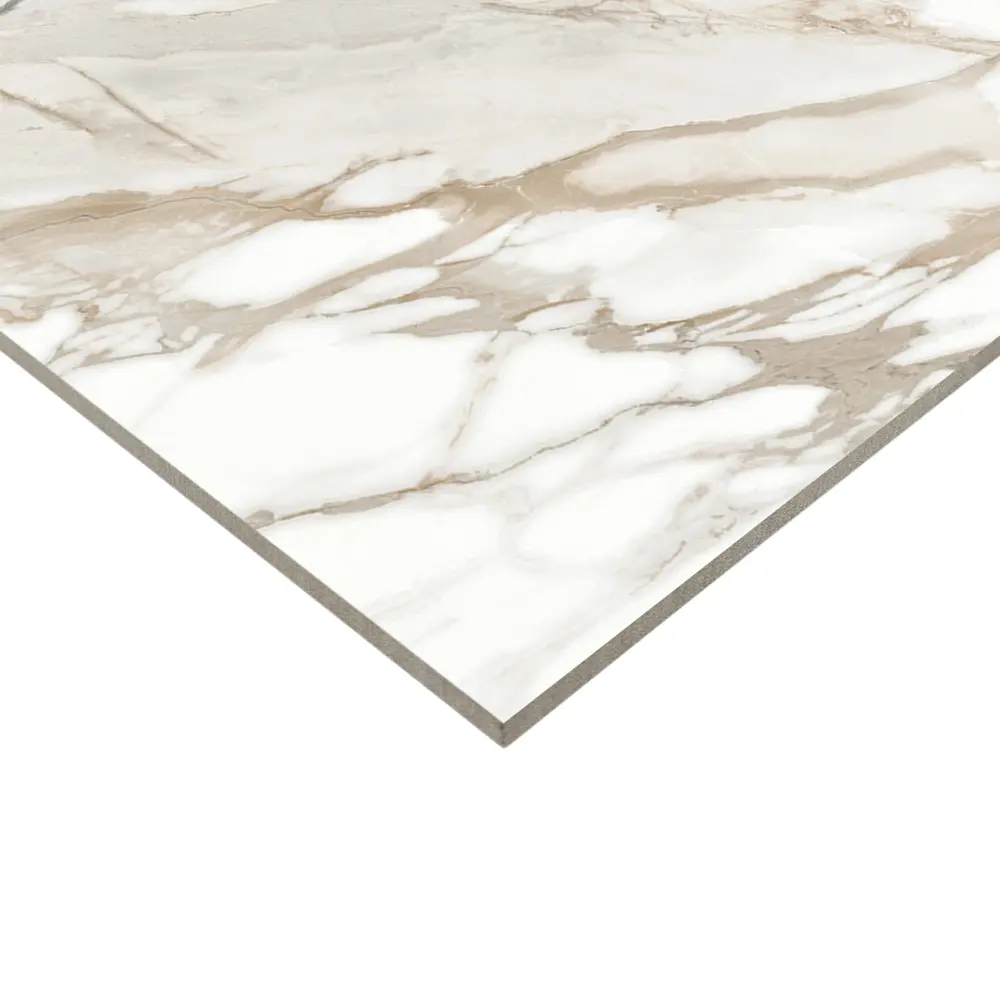 Глазурованный керамогранит Alma Ceramica Calacatta Gold 04 60x120 см 1.44 м² матовый цвет белый 89458840 STLM-2162910 - Вид №3