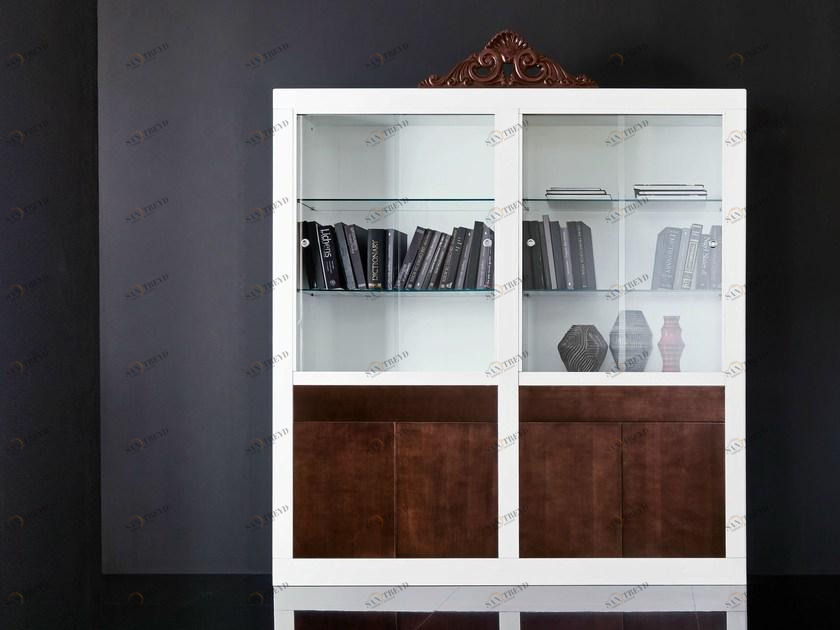 Modenese Gastone Витрина из лакированной древесины Minimal baroque 42103