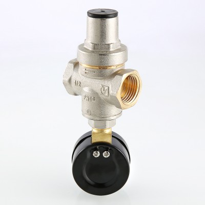 VT.088.N.0455SM Редуктор давления поршневой с манометром Valtec 1/2", без манометра  - Вид №5