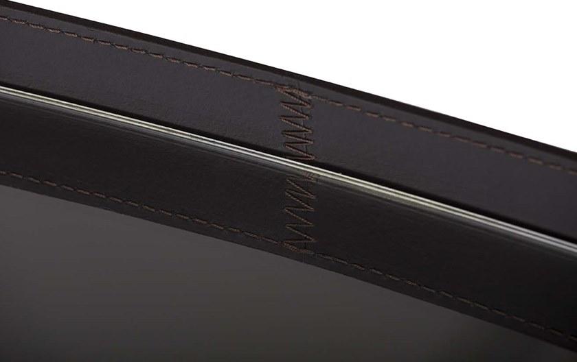 Tonin Casa Зеркало в кожаной раме  T7541  - Вид №4