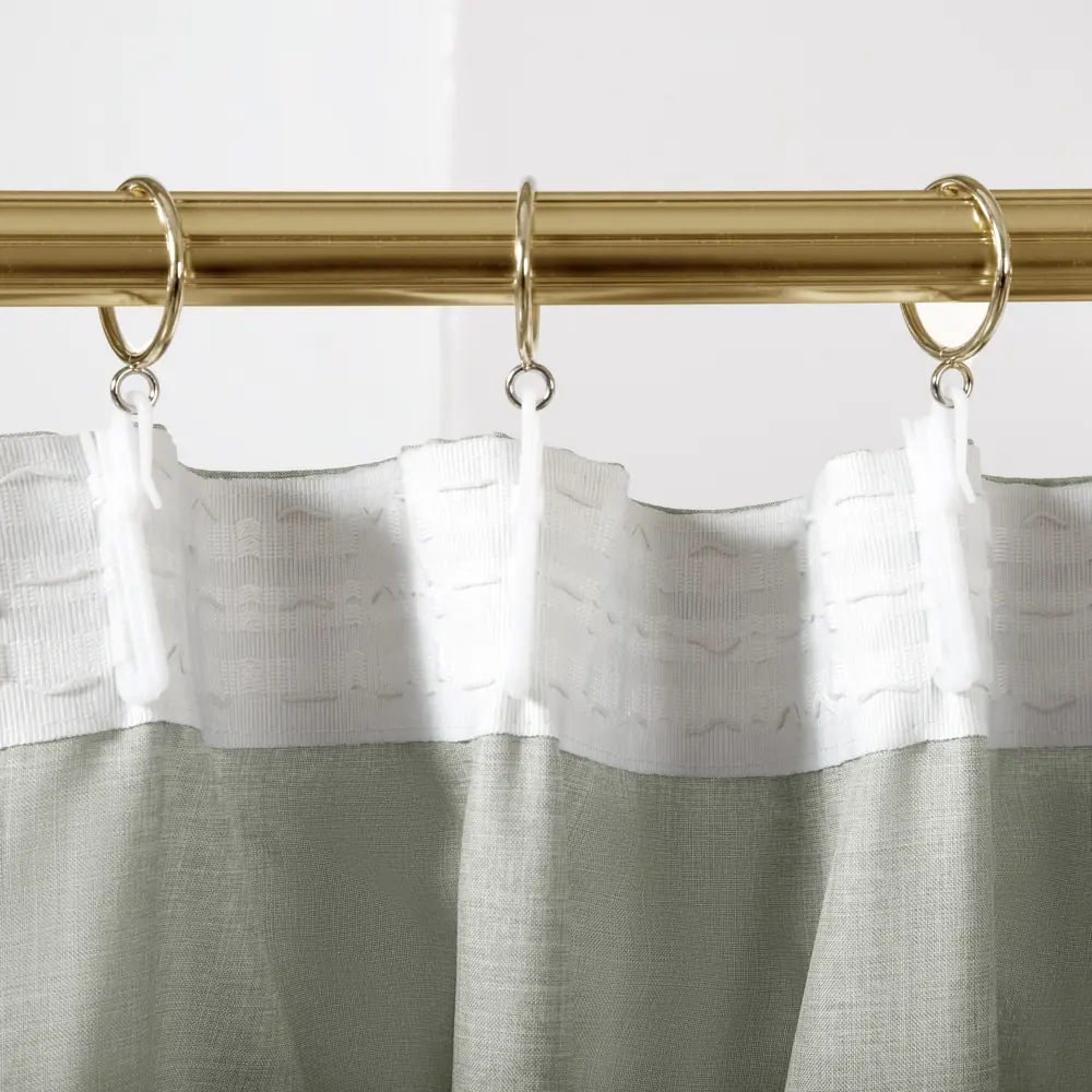 KREAFORTA Штора Raspberry с лентой 200x280 см - изумрудная элегантность для спальни 89397768 STLM-1581821 - Вид №2