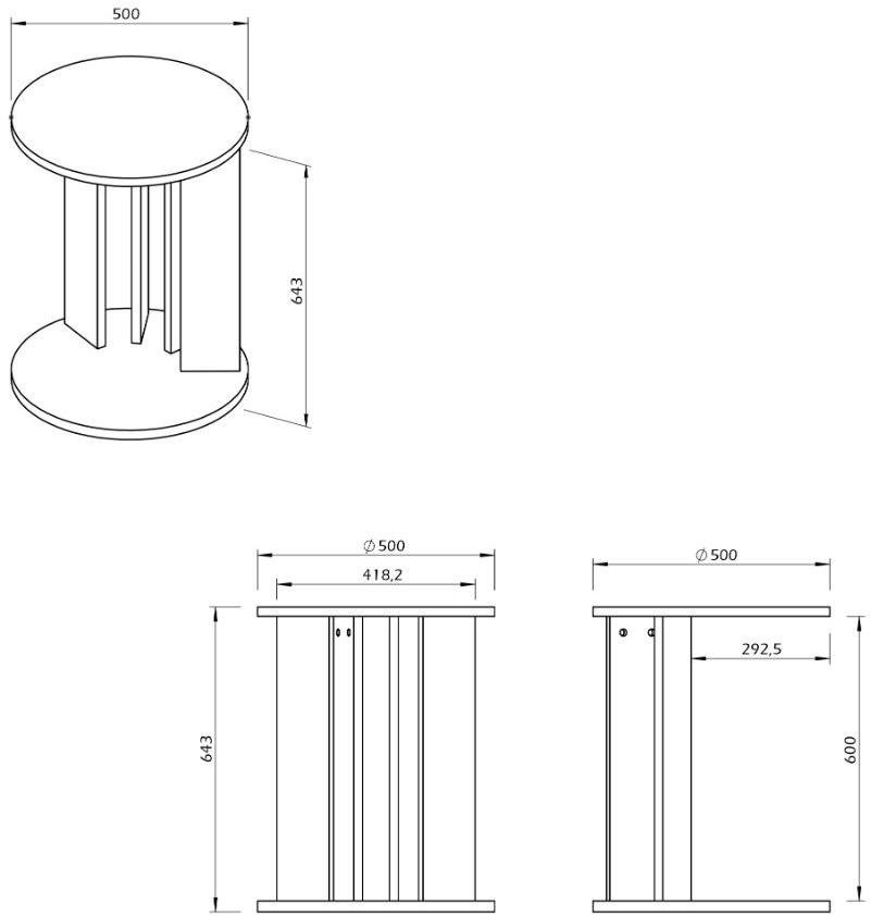 TemaHome Сервиз высокий из дерева  9003.629969  - Вид №5