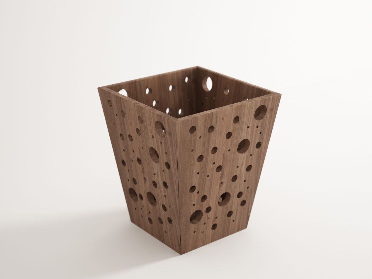 Деревянный мусорный бак KARPENTER Пена для ванн ARCH-00076996 - Вид №1