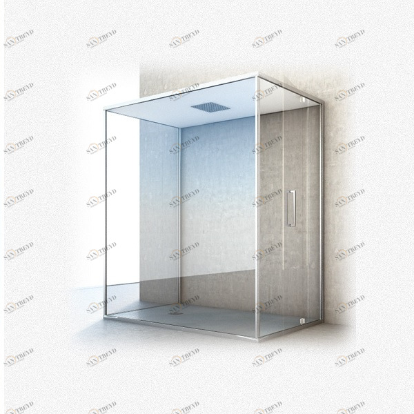 Ограждение для душа и турецкой бани Gemini 6 90х90 см 1GNR3S0 Gruppo Geromin