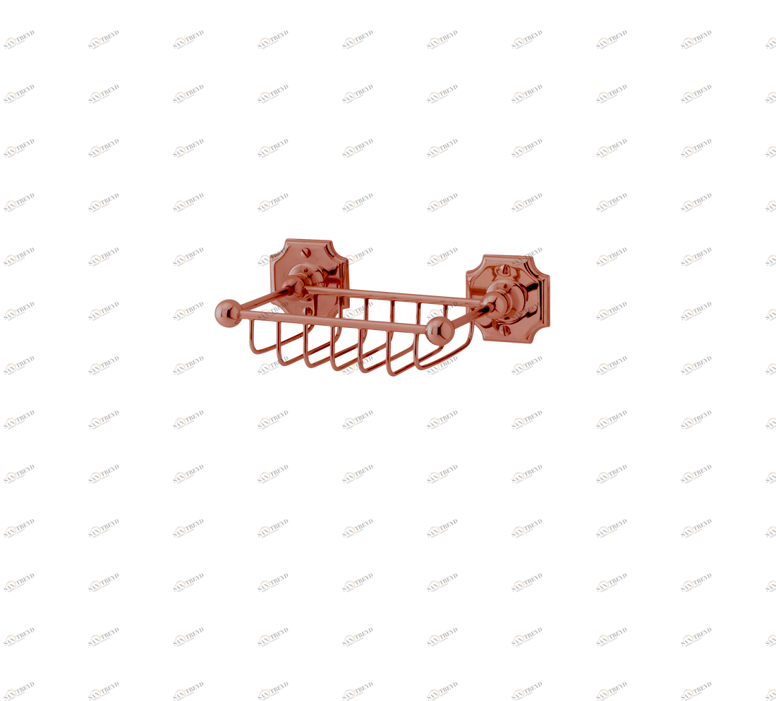 Gentry Home Держатель стакана с кристаллами Regent Медь GH100637