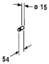Крючок для халата / полотенцедержатель D-code 009904 Santreyd - Вид №1