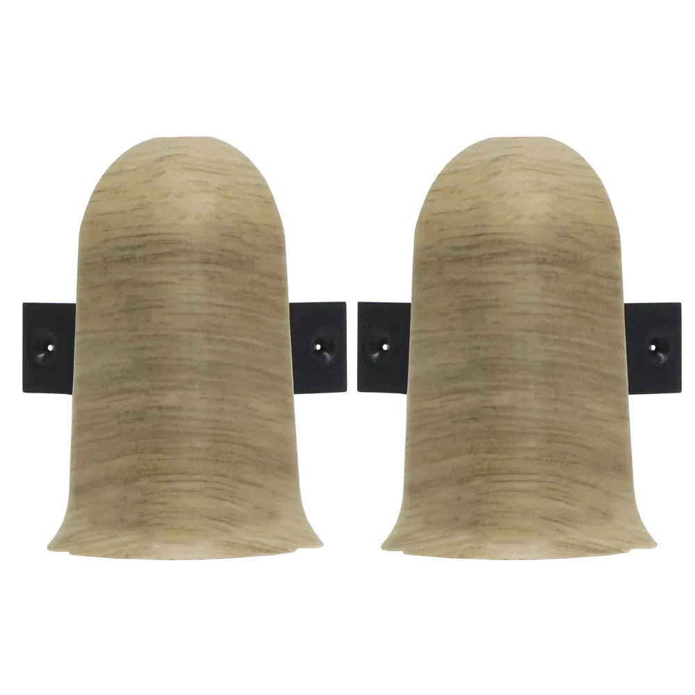 83411600 Угол для плинтуса наружный Artens Дуб Канадский 70 мм 2 шт. STLM-0890549 