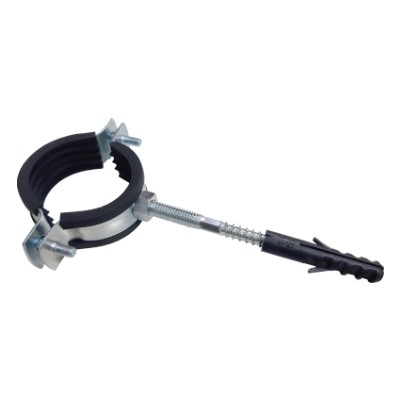 RH.08 Хомут с резиновым уплотнением в комплекте со шпилькой Valtec 1 1/2", 44–50 мм 