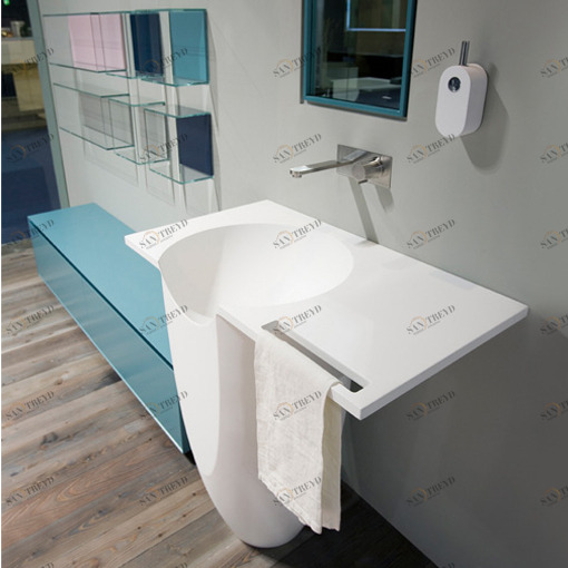 TALAMO3 Накладная раковина на столешницу  прямоугольная Antoniolupi 