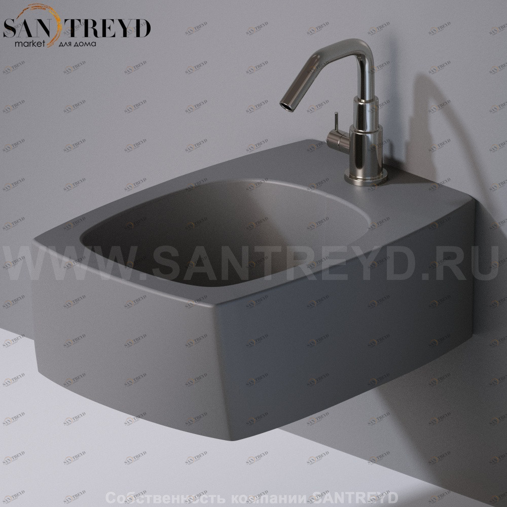 S572116 Биде подвесное SQUARE A. e T. Italia AeT ITALIA