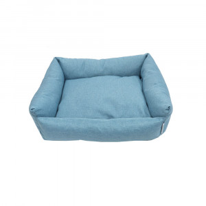 ПР0057681 Лежак для животных 60х50х18см голубой ХОРОШКА