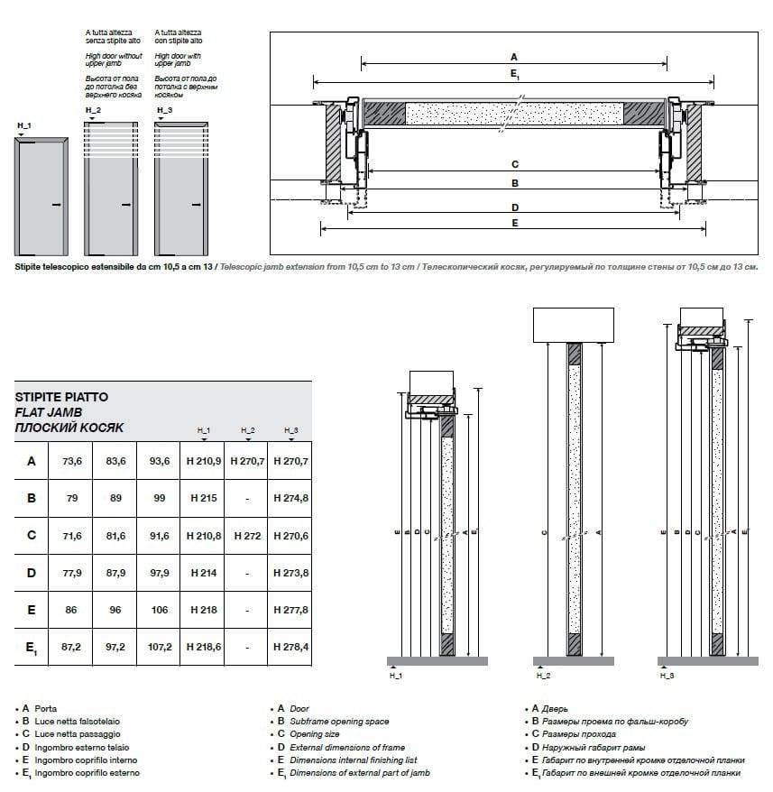 Деревянные распашные двери Longhi Aluminiun Chic-Doors ARCH-00010044 - Вид №1