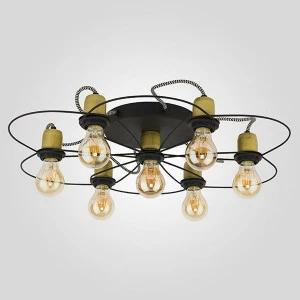 Потолочная люстра TK Lighting 1262 Fiore TK LIGHTING FIORE 184081 Черный