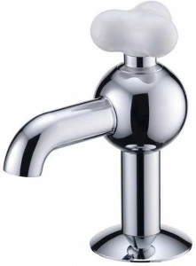 JUSTIME Смеситель для раковины, однорычажный, из хромированной латуни Story