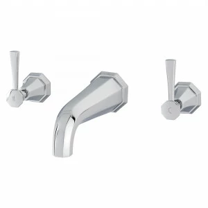 Traditional bathrooms ART DÉCO Waschtisch 3-Loch Mischbatterie Pr3170/bn