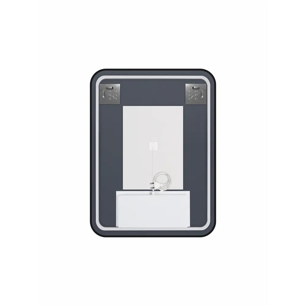 Зеркало для ванной Drive 60x80 см с подсветкой черный кант 89373643 STLM-2206178 Santreyd - Вид №4