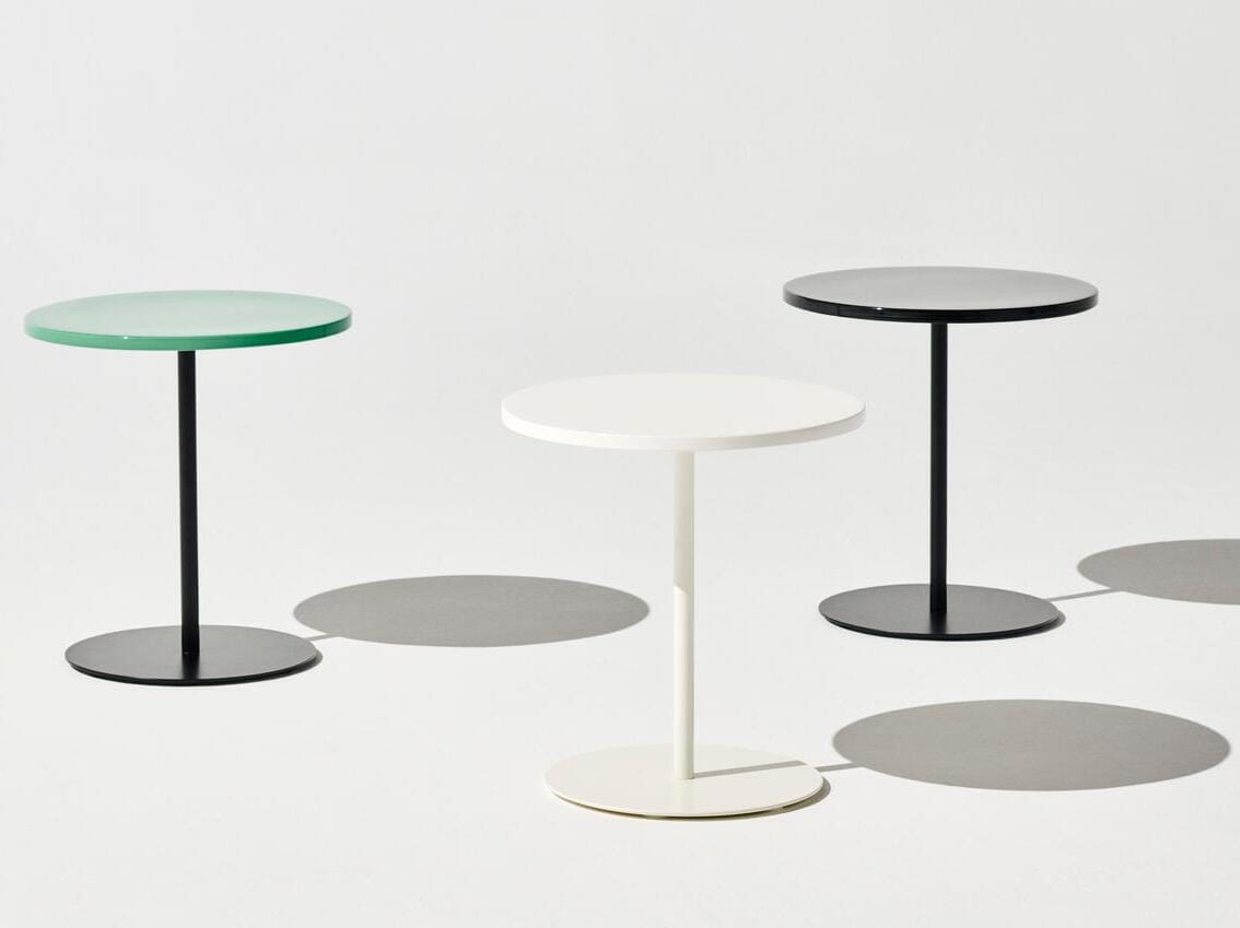 Стальной низкий круглый журнальный столик Hay PYRO ARCH-00049602 - Вид №4