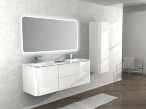 Remail by G.D.L. Тумба под умывальник подвесная двойная Mobiletti bagno