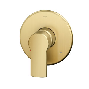 00848672 Однорычажная отделка для душа низкого давления 3/4" матовый никель Docol ARGON