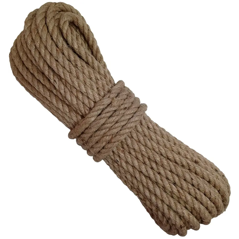 СИБШНУР Джутовая веревка 8 мм для строительства и декора 14333771 STLM-1574500 - Вид №1