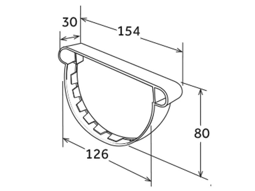 Головка желоба 125 First Corporation First Plast ARCH-00057092 - Вид №2