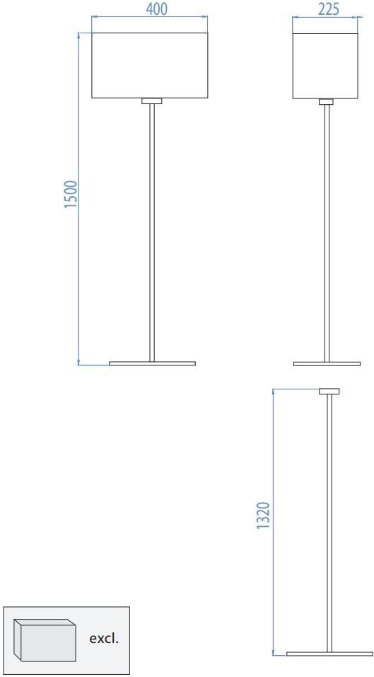 Astro Lighting Торшер из стали Park lane sun-id-1406994 - Вид №6
