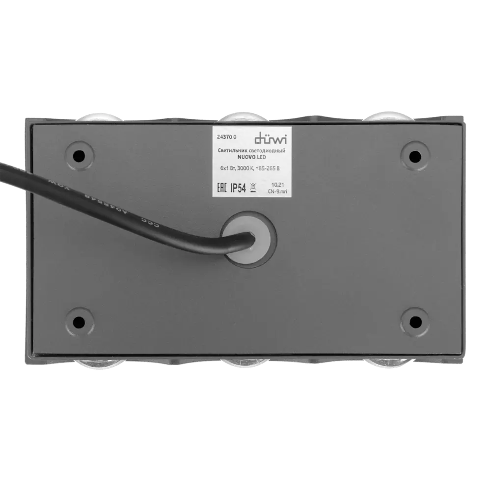 Светильник настенный уличный светодиодный влагозащищенный Duwi Nuovo 24370 0 IP65 теплый белый свет, цвет серый STLM-2182589 - Вид №5