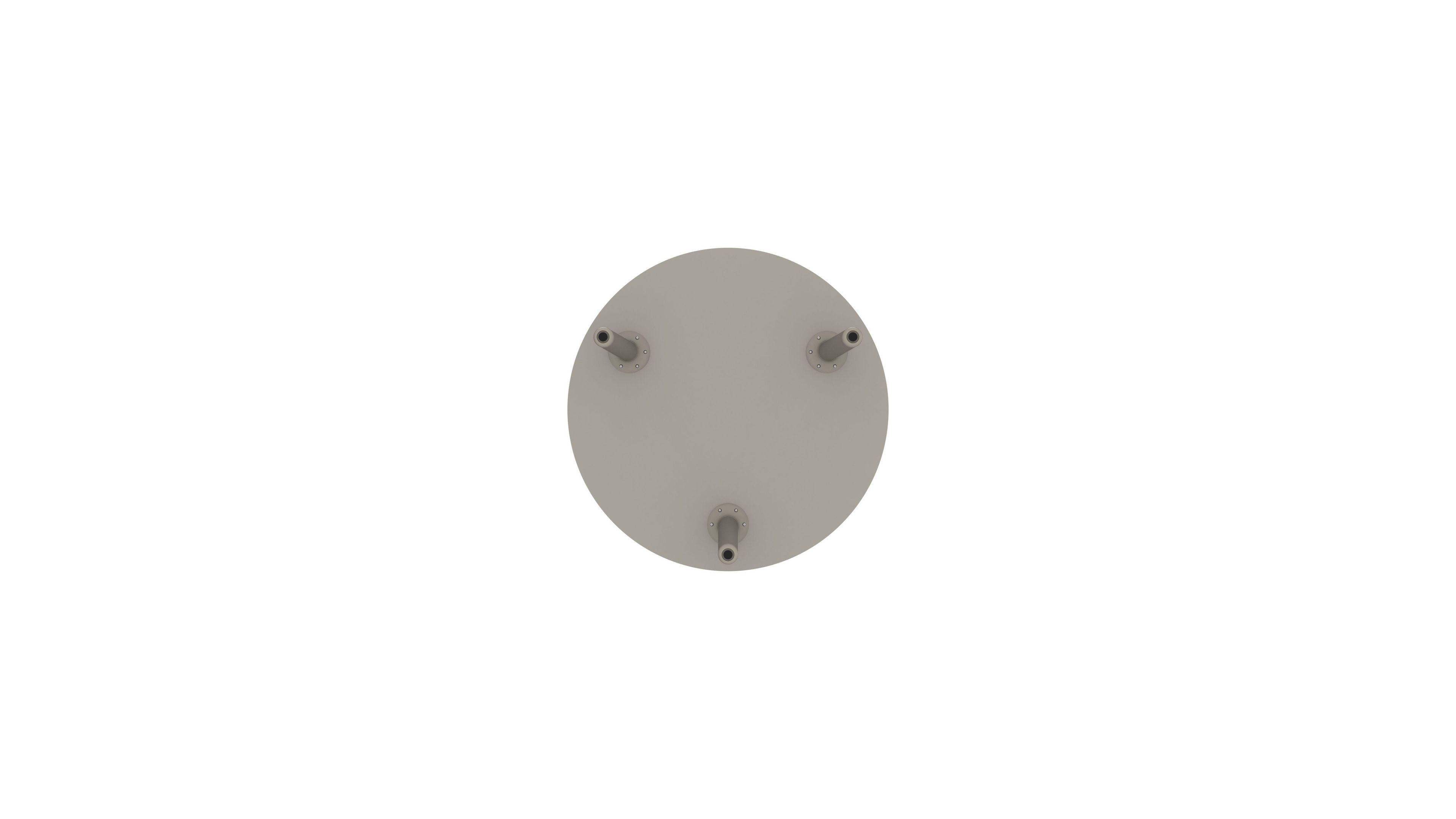 Круглый стол из композитного материала и алюминия FUNCTIONALS MONOLITE ARCH-00134153 - Вид №3