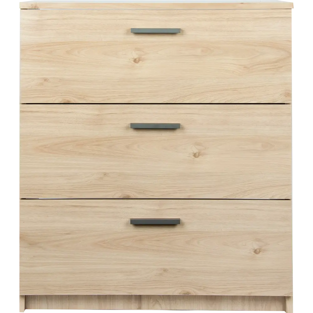 Комод 3 ящика 68.5x80x39.4 см ЛДСП цвет гикори джексон 82431234 STLM-2194961 Santreyd  - Вид №4