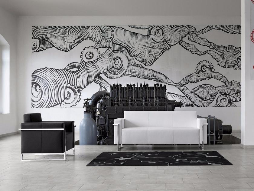 Luxy 3-х местный обитый салазками диван Memoria sun-id-1490350 - Вид №3