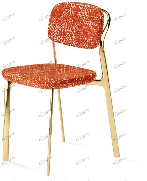 GHIDINI1961 Стул из мягкой ткани sun-id-1462726