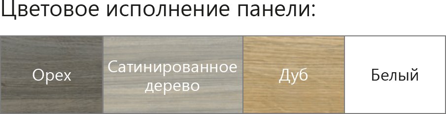 Передняя панель180 для ванны CITY сатиновое дерево с креплением Ravak X000001107 - Вид №8