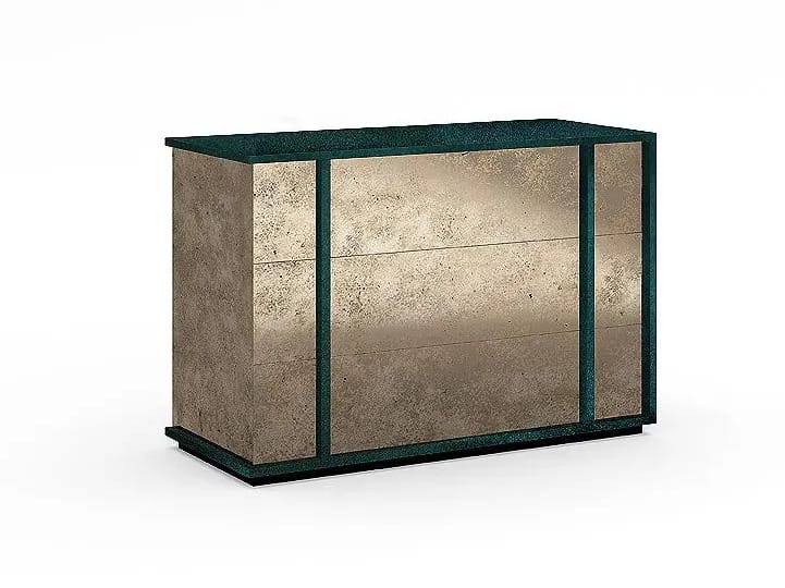 Деревянный и стеклянный комод RIVATELIER CUBE ARCH-00075129 - Вид №3