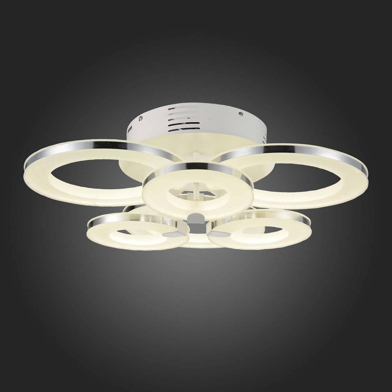 Потолочный светодиодный светильник ST Luce SL903.102.06 ST LUCE SL903 073905 Белый;золото  - Вид №2