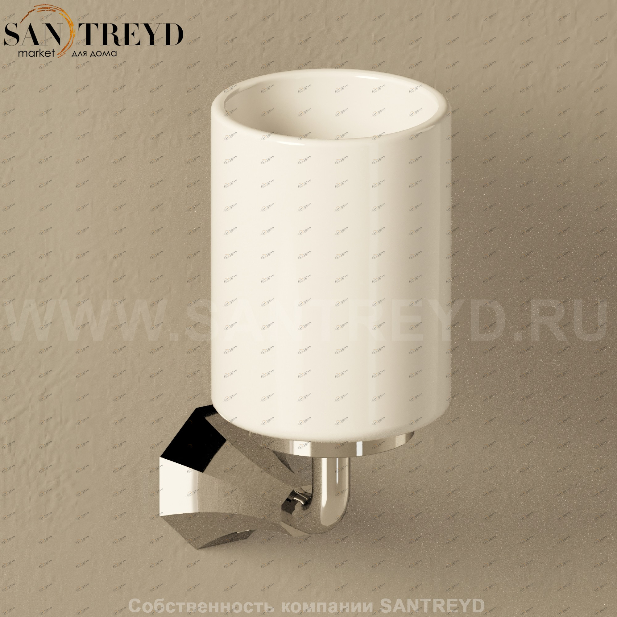 Flaminia EVERGREEN Стакан белый EGPB.CR Ceramica Flaminia EGPBCR