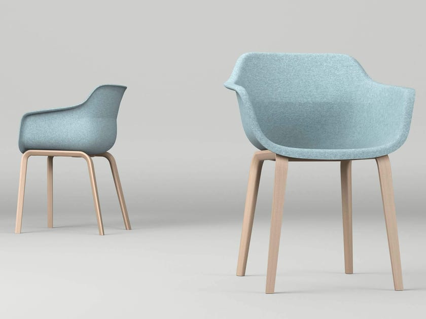 Войлочный стул с подлокотниками Brunner crona ARCH-00120512