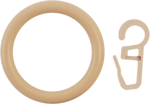 РУССКИЕ КАРНИЗЫ Кольца с крючками для штор 4 шт, цвет ель карпатская 86943598