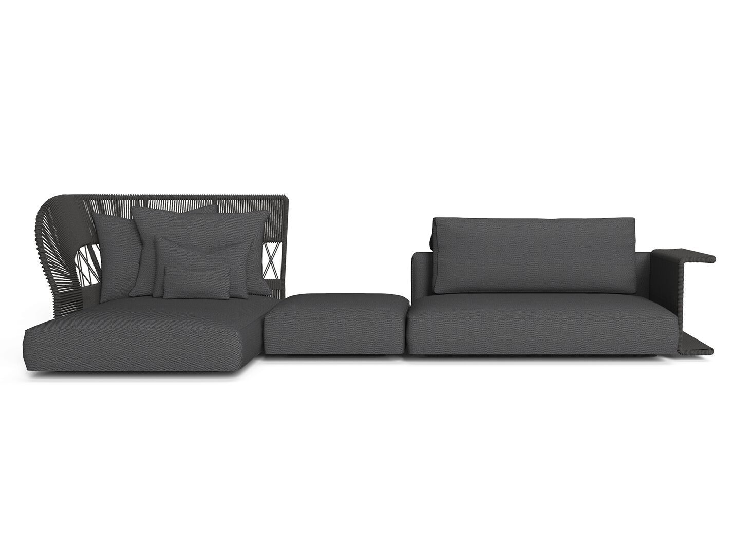 Садовый диван с полуостровом Talenti Cliff Decò ARCH-00087599 - Вид №2