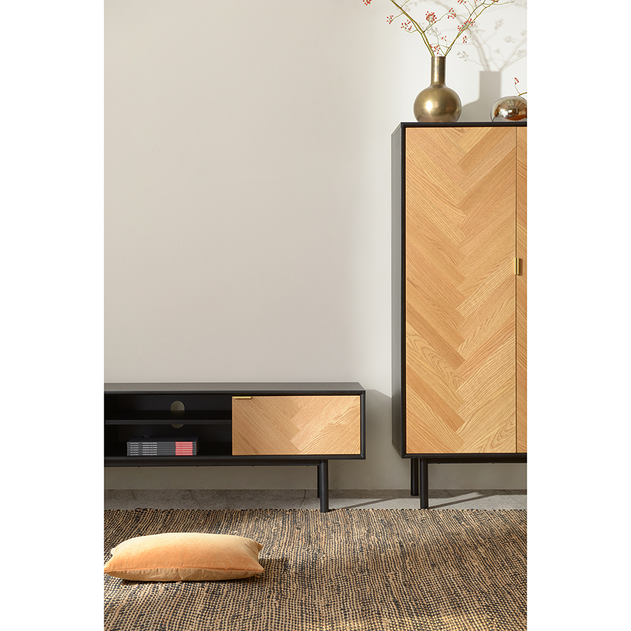 42163160 Шкаф , calvi, 95х40х160 см Unique Furniture  - Вид №13